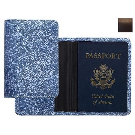 RAIKA Raika RO 115 MOCHA Passport Cover - Mocha RO 115 MOCHA